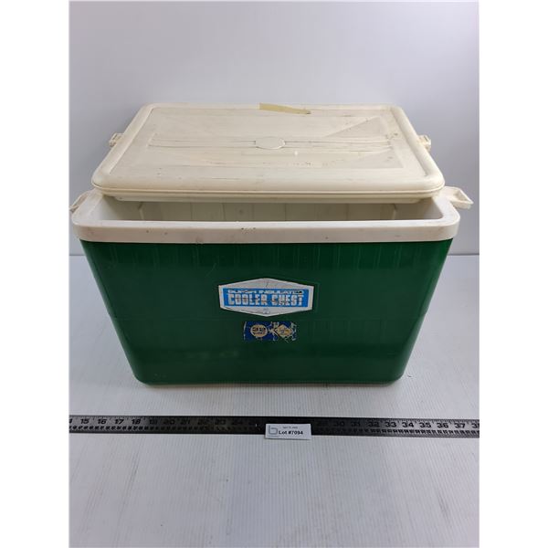 Vintage Picnic Cooler 18" x 12" x 12"