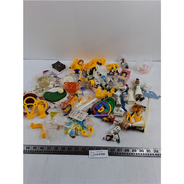 Assorted Cake Topper Figurines & Items