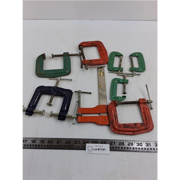 (8) Metal Clamps