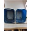 Image 1 : (2) Sterilite Storage Bins - No Lids - 23" x 18" x 16"