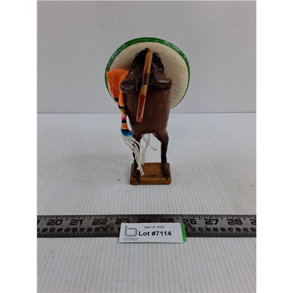 "Senor Frog" Wooden Table Decor