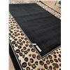 Image 1 : * African Adventure Black Area Rug with Cheetah Border - Cannot Ship!