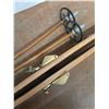 Image 2 : * Vintage Wooden Tur-Ski Cross Country Skis (82" Length) & Jofa Poles (52" Length)
