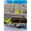 Image 2 : Plano Double-Level Tackle Box with Contents 17" x 11" x 5"