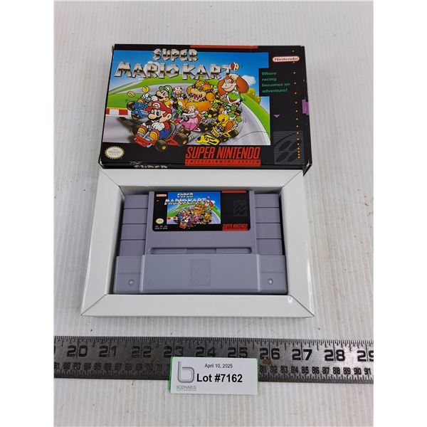 Super Nintendo Super Mario Kart Video Game Cartridge - Cannot Guarantee Authenticity