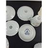 Image 3 : Vintage Dishes Lot (Royal Albert, Malvern, Wedgwood, Meakin, Milk Glass)