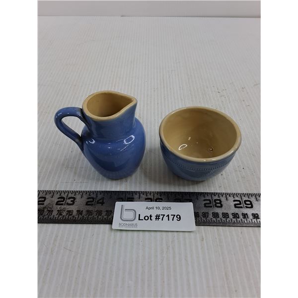 Vintage Buchan Cream & Sugar Set - Made in Scotland