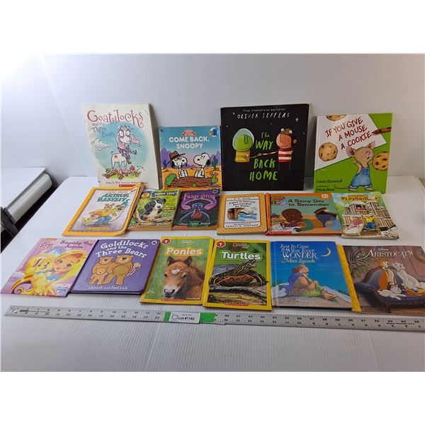 (16) Kids' Books- Arthur, Piglet, The Aristocats, Misc.