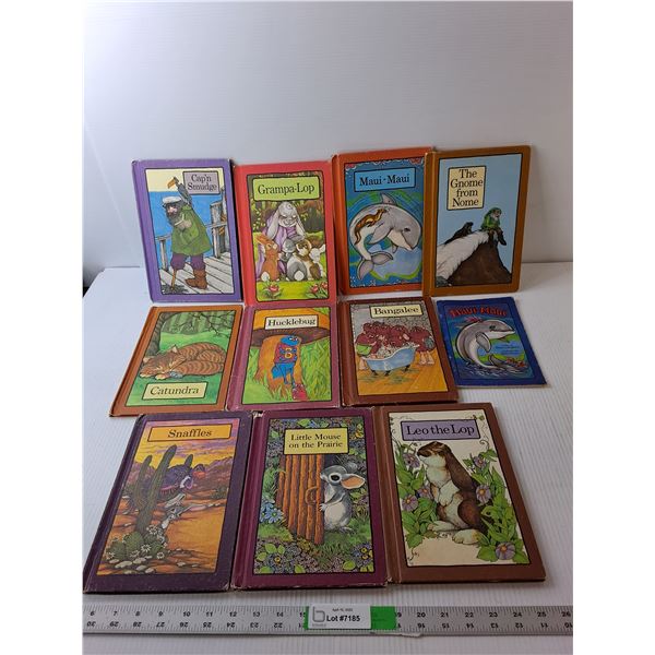 (11) Stephen Cosgrove Books- Cap'n Smudge, Maui-Maui, Leo the Lop, Misc.