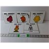 Image 1 : (5) Mr. Books- Greedy, Happy, Snow, Misc,