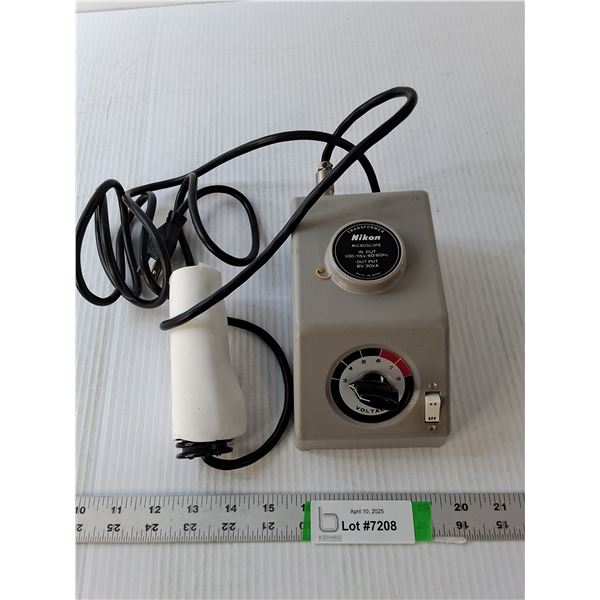 Nikon Illuminator Lamp Transformer-Untested