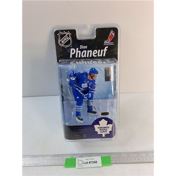 NHL Dion Phaneuf Collectible Action Figure, Unopened, NIB