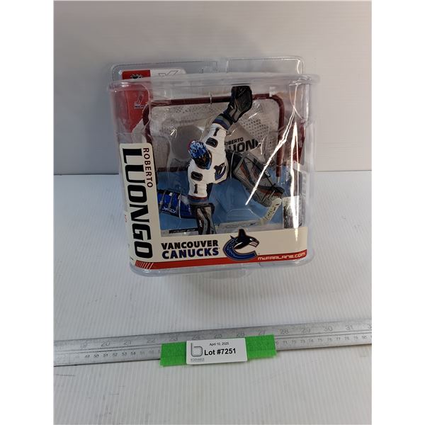 Roberto Luongo NHL Collectible Action Figure, Unopened, NIB