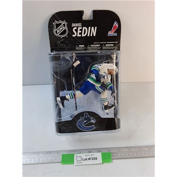 NHL Daniel Sedin Collectible Action Figure, Unopened, NIB