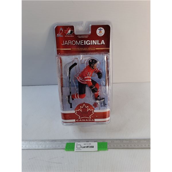 Team Canada Jarome Iginla Action Figure, Unopened, NIB