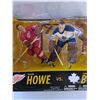 Image 2 : NHL Vintage Hockey Gordie Howe & Johnny Bower Collectible Action Figures, 2Pack, Unopened, NIB