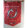 Image 2 : (2) NHL Stanley Cup Champions, Flag Banners, New Jersey & Dallas, Both 23" x 34"
