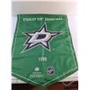Image 3 : (2) NHL Stanley Cup Champions, Flag Banners, New Jersey & Dallas, Both 23" x 34"