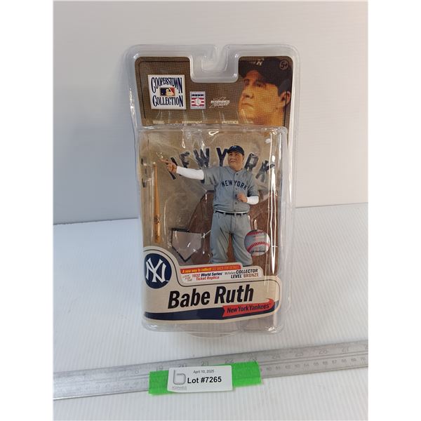 MLB Babe Ruth Collectible Action Figure, Unopened, NIB