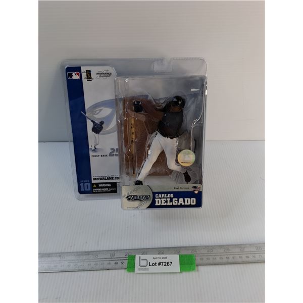 MLB Carlos Delgado Collectible Action Figure, Unopened, NIB