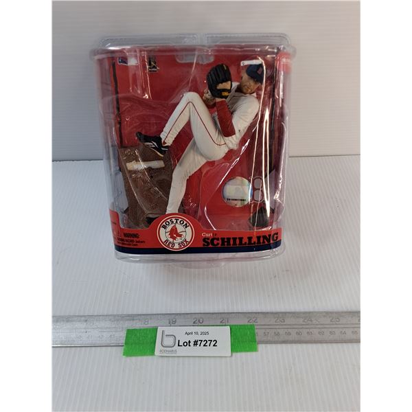 MLB Curt Schilling Collectible Action Figure, Unopened, NIB
