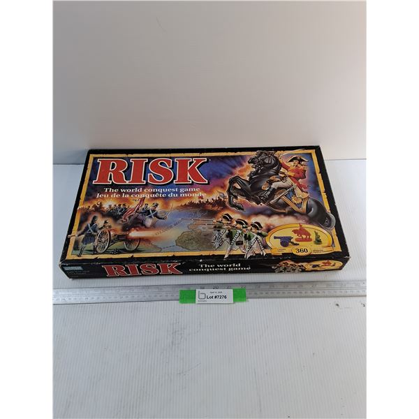 Risk World Conquest Board Game, As Is