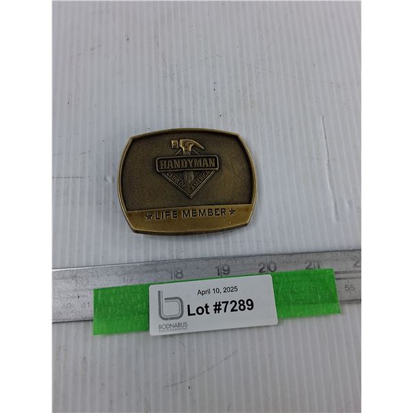 Handyman Club of Amarica Belt Buckle