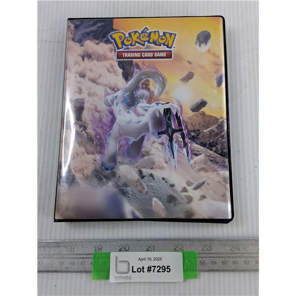 Pokémon Themed Binder w/ Various Pokémon Cards Inside, Cannot Garentee Authenticity