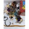 Image 2 : Lot Of Various Costume Jewelery w/ Tin