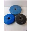 Image 2 : (3) Sets of Barbell Plates- 2.5 & 5 Kg CANNOT SHIP