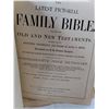 Image 2 : Antique Holy Bible-1874 As Is
