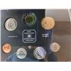 Image 2 : Royal Canadian Mint Specimen Coin Set & Case- 2002