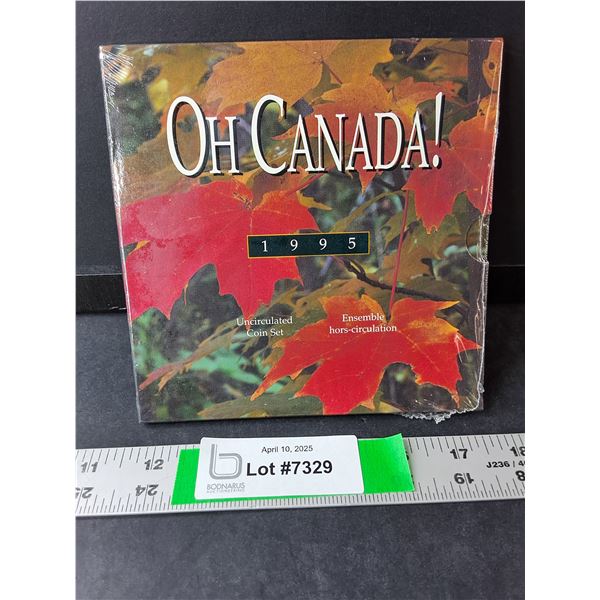 Royal Canadian Mint Uncirculated Coin Collection, Sealed-1995