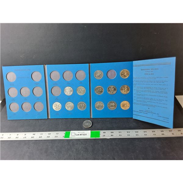 (14) Vintage Canadian Dollars- 1970s-80s, Centennial Coins