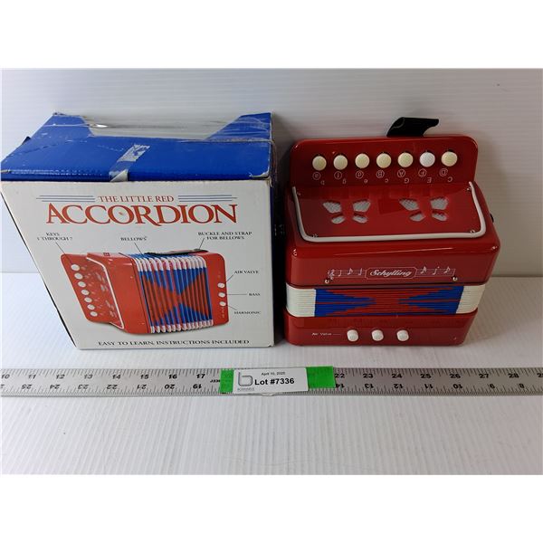 Schylling The Little Red Accordian, No Instructions