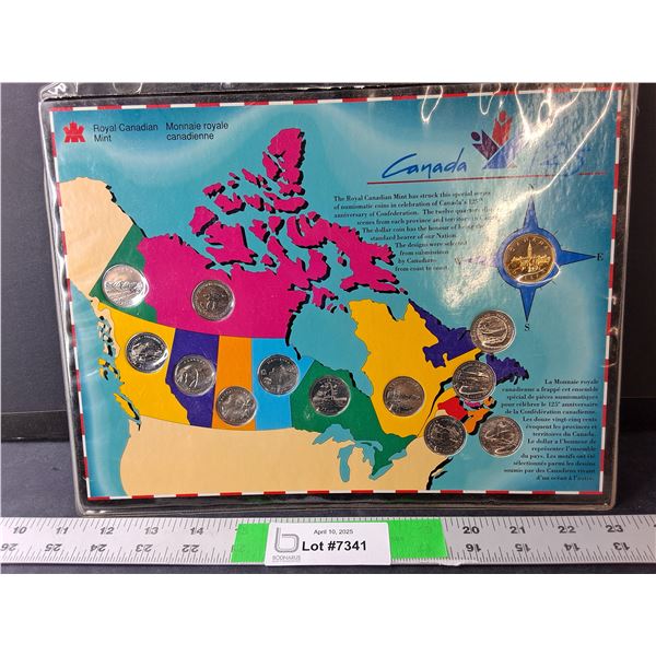 Royal Canadian Mint Canada 125 Coin Set
