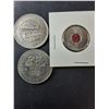 Image 2 : Centennial Canadian Dollar-1978 , Canadian Pacific Railway Token, Canadian Specialty Quarter-2004