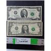 Image 1 : Unite States One Dollar Bill- 2003 & Two Dollar Bill- 1976