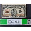 Image 1 : Dominion of Canada 25 Cent Bill-1923