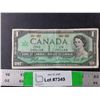 Image 1 : Centennial Canadian One Dollar Bill- 1967