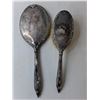 Image 2 : Vintage Marked Sterling Brush & Mirror
