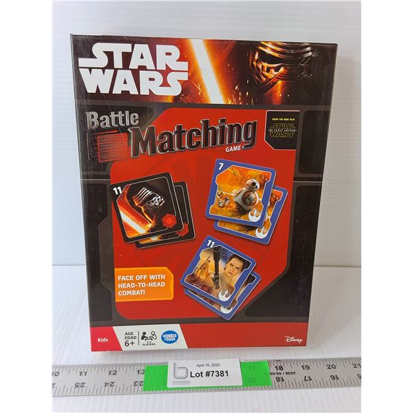 Star Wars Matching Game, Sealed