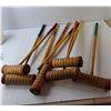 Image 2 : *Croquet Set- (5) Stakes, (6) Mallets, (7) Balls, Misc.