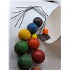 Image 3 : *Croquet Set- (5) Stakes, (6) Mallets, (7) Balls, Misc.