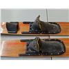 Image 2 : *Vintage Aqua Rite Wood Water Skis 66" Long