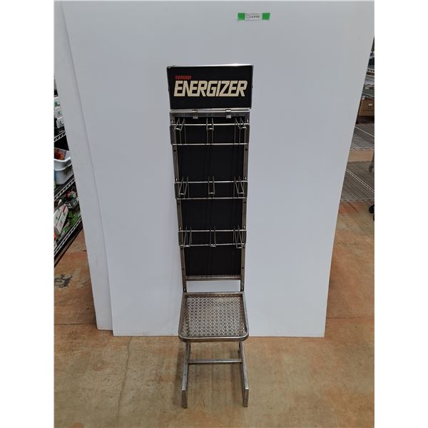 * Vintage Energizer Store Advertisement Display Stand - 57 x 12 x 10", Cannot Ship
