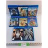Image 1 : (8) Blu Ray Movies - Monsters University, Men in Black and Trainwreck