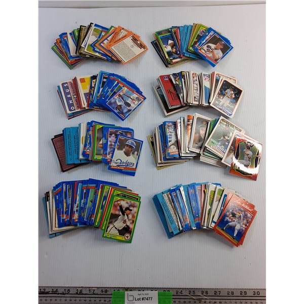 Various Sports Trading Cards