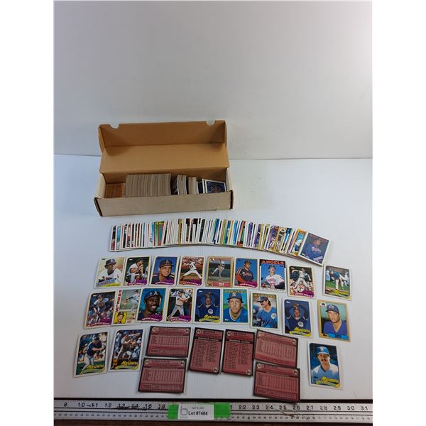 Various Topps Sports Trading Cards