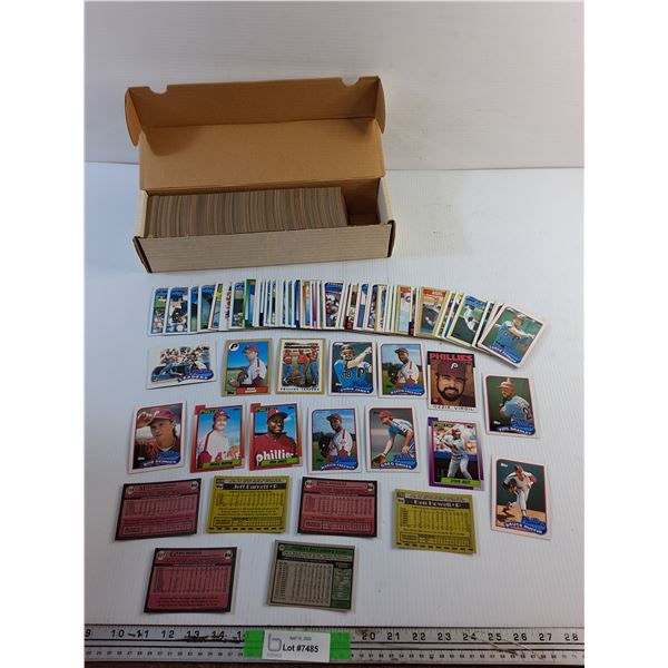 Various Topps Sports Trading Cards